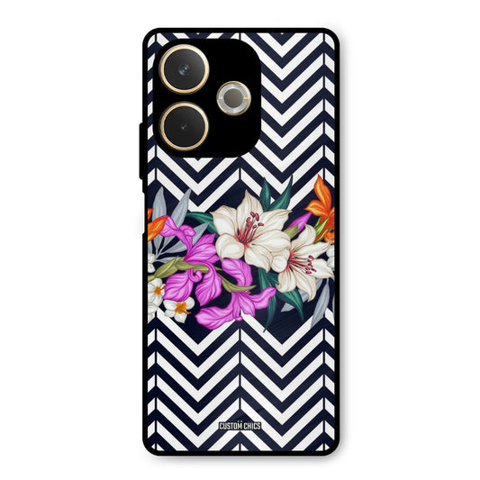 Pattern Flower Oppo A5 Pro Mobile Back Cover - Aesthetic PrintShield Case
