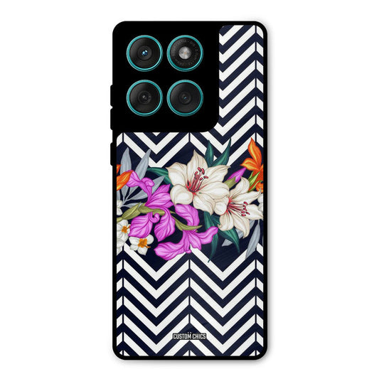 Pattern Flower Motorola Edge 60 Mobile Back Cover - Aesthetic PrintShield Case