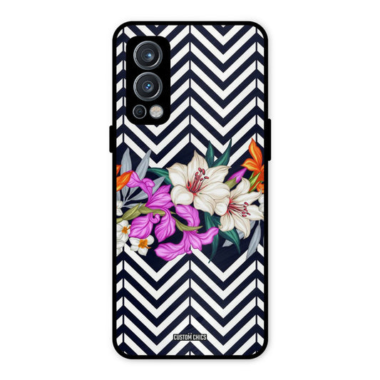 Pattern Flower OnePlus Nord 2 5G Mobile Back Cover - Aesthetic PrintShield Case