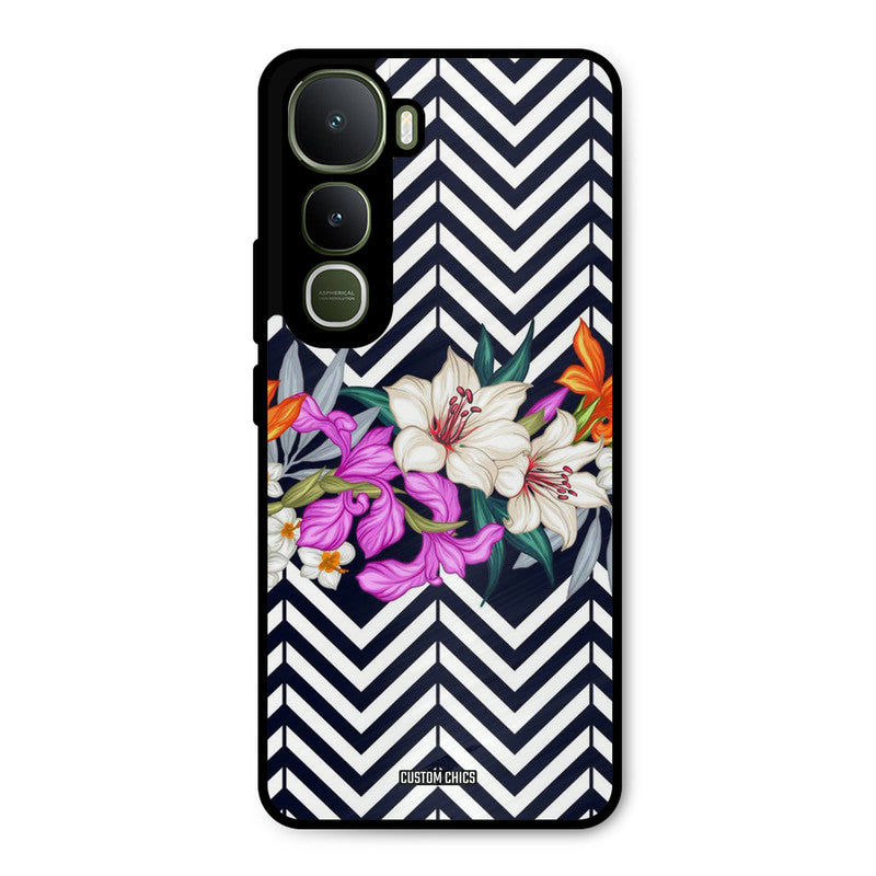 Pattern Flower Vivo Y400 Mobile Back Cover - Aesthetic PrintShield Case