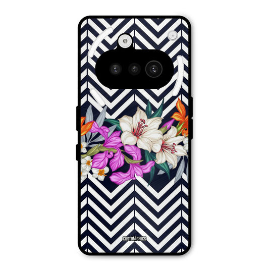 Pattern Flower Nothing Phone 3A Mobile Back Cover - Aesthetic PrintShield Case