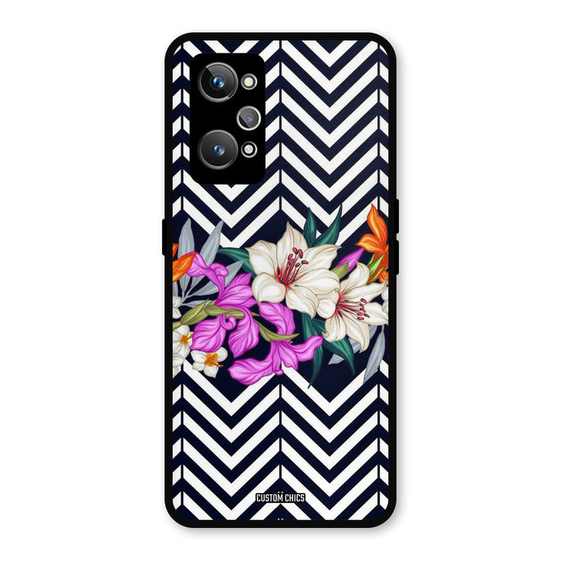 Pattern Flower Realme GT 2 Mobile Back Cover - Aesthetic PrintShield Case