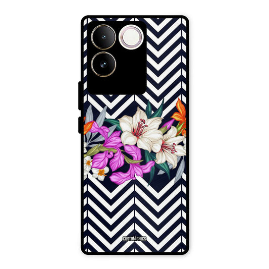 Pattern Flower Vivo T2 Pro Mobile Back Cover - Aesthetic PrintShield Case