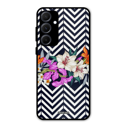 Pattern Flower Samsung Galaxy A35 5G Mobile Back Cover - Aesthetic PrintShield Case