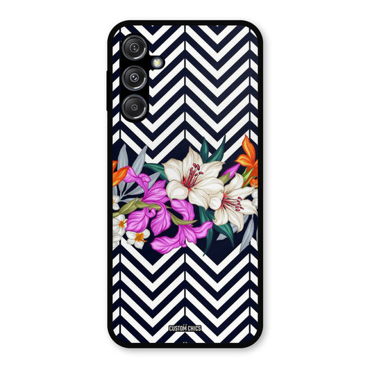 Pattern Flower Samsung Galaxy M34 5G Mobile Back Cover - Aesthetic PrintShield Case