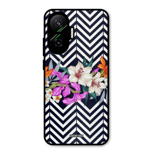 Pattern Flower Poco F7 5G Mobile Back Cover - Aesthetic PrintShield Case