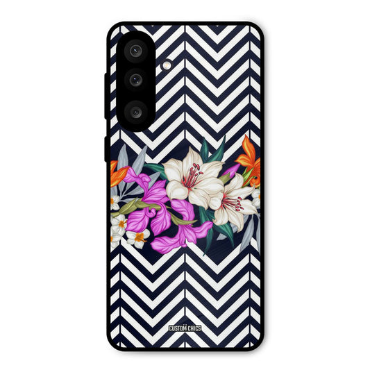Pattern Flower Samsung Galaxy M56 Mobile Back Cover - Aesthetic PrintShield Case
