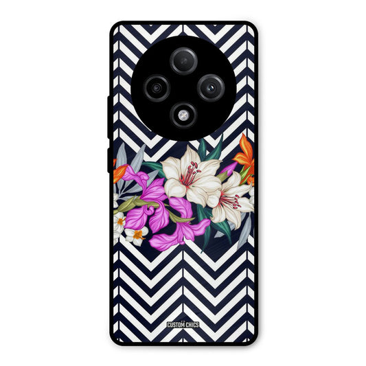 Pattern Flower Oppo F27 Pro Plus 5G Mobile Back Cover - Aesthetic PrintShield Case