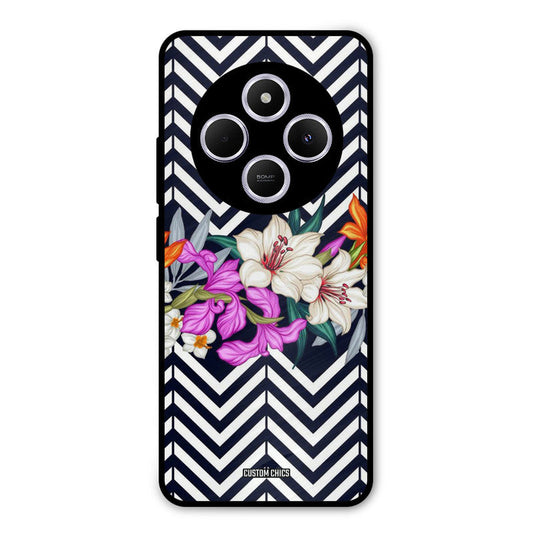 Pattern Flower Poco M7 Mobile Back Cover - Aesthetic PrintShield Case