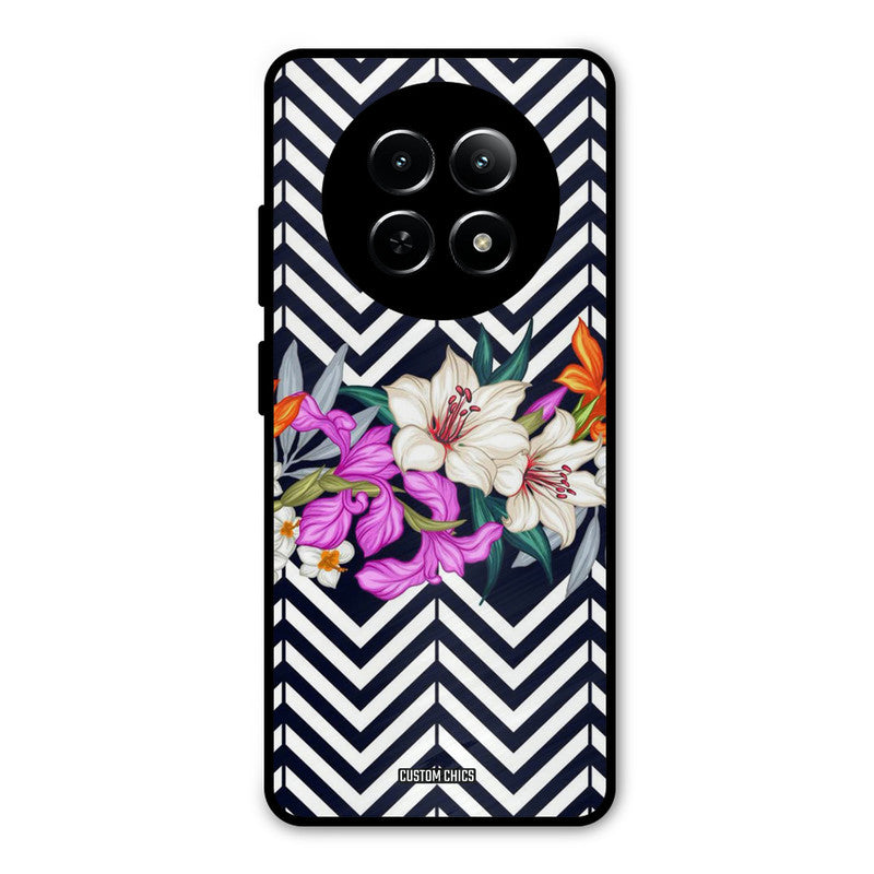 Pattern Flower Realme Narzo N65 Mobile Back Cover - Aesthetic PrintShield Case