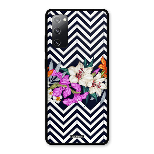 Pattern Flower Samsung Galaxy S20 FE 5G Mobile Back Cover - Aesthetic PrintShield Case