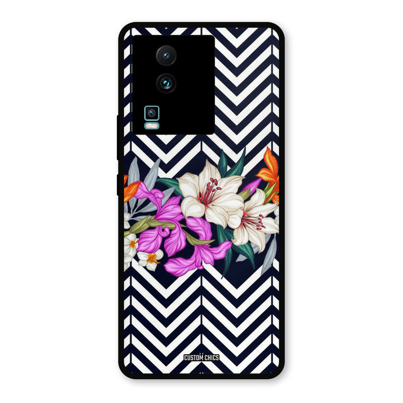 Pattern Flower IQOO Neo 7 Mobile Back Cover - Aesthetic PrintShield Case