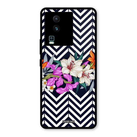 Pattern Flower IQOO Neo 7 Mobile Back Cover - Aesthetic PrintShield Case