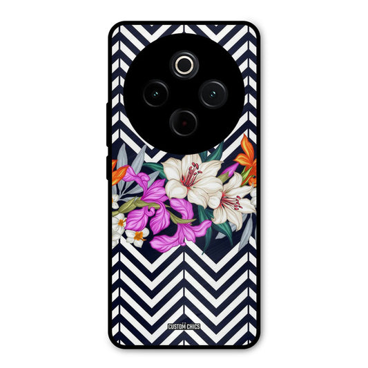 Pattern Flower iQoo Z10 Mobile Back Cover - Aesthetic PrintShield Case