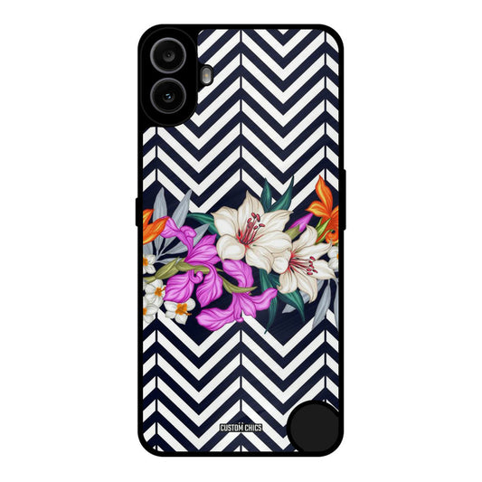 Pattern Flower Nothing CMF Phone 1 Mobile Back Cover - Aesthetic PrintShield Case