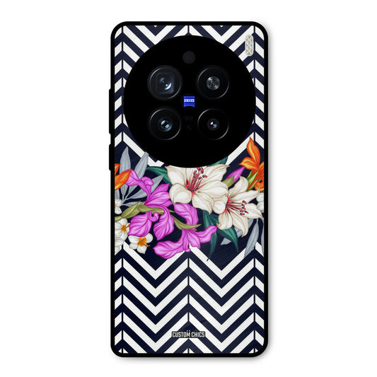 Pattern Flower Vivo X200 Pro Mobile Back Cover - Aesthetic PrintShield Case