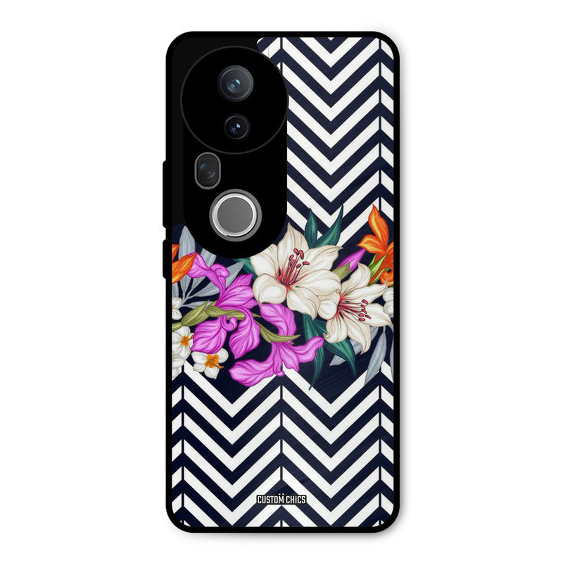 Pattern Flower Vivo T4 Ultra Mobile Back Cover - Aesthetic PrintShield Case
