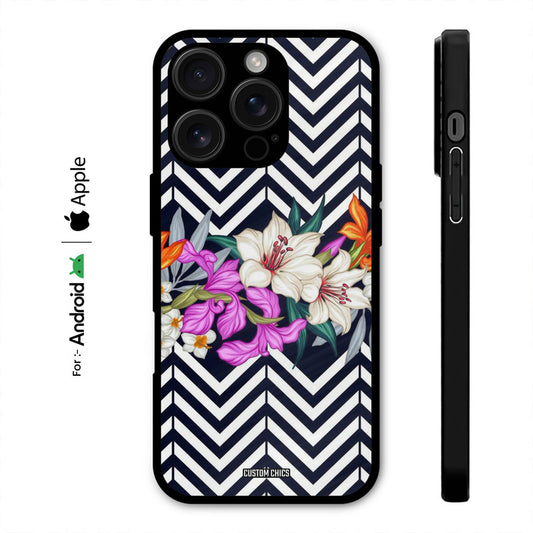 Pattern Flower Case – Premium PrintShield Mobile Cover
