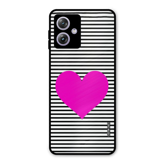 Pattern heart Motorola G64 5G Mobile Back Cover - Aesthetic PrintShield Case