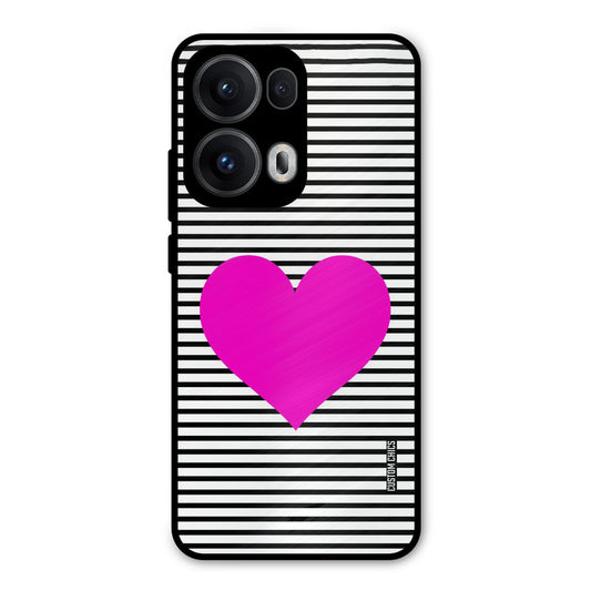 Pattern heart Oppo Reno 13 Pro 5G Mobile Back Cover - Aesthetic PrintShield Case