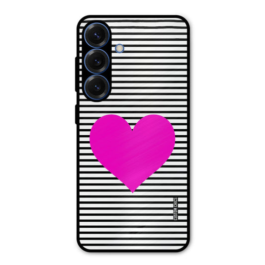 Pattern heart Samsung Galaxy S25 Mobile Back Cover - Aesthetic PrintShield Case