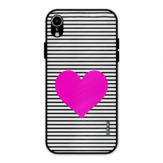 Pattern heart iPhone XR Mobile Back Cover - Aesthetic PrintShield Case