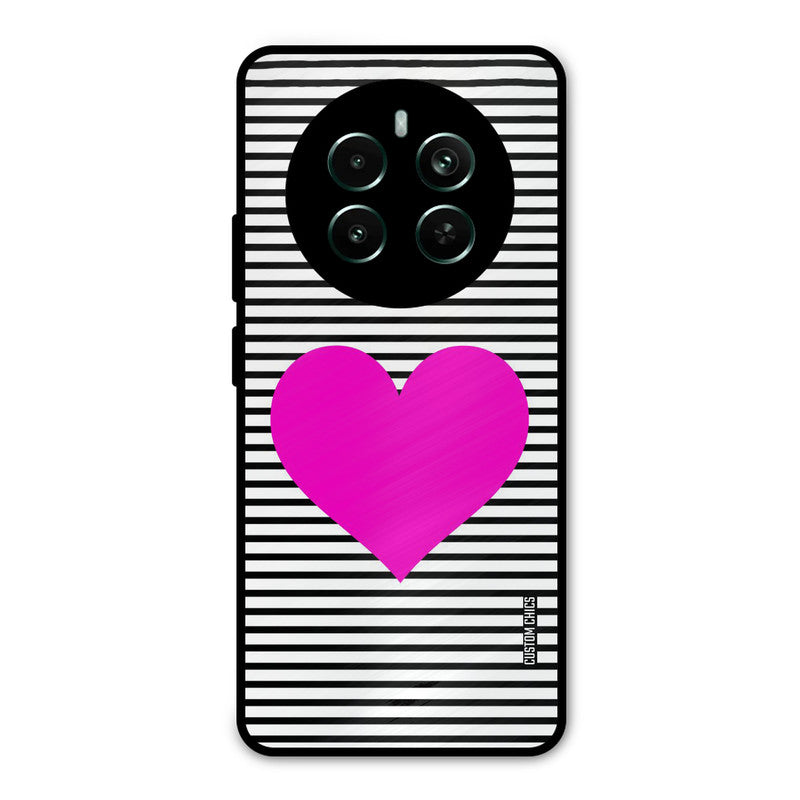 Pattern heart Realme 12 Plus Mobile Back Cover - Aesthetic PrintShield Case