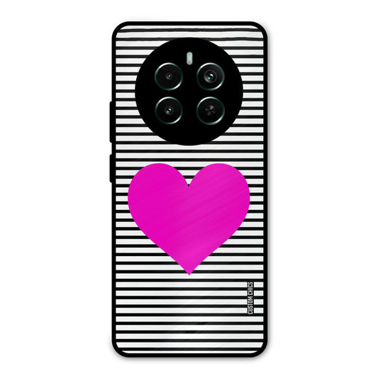Pattern heart Realme 12 Plus Mobile Back Cover - Aesthetic PrintShield Case