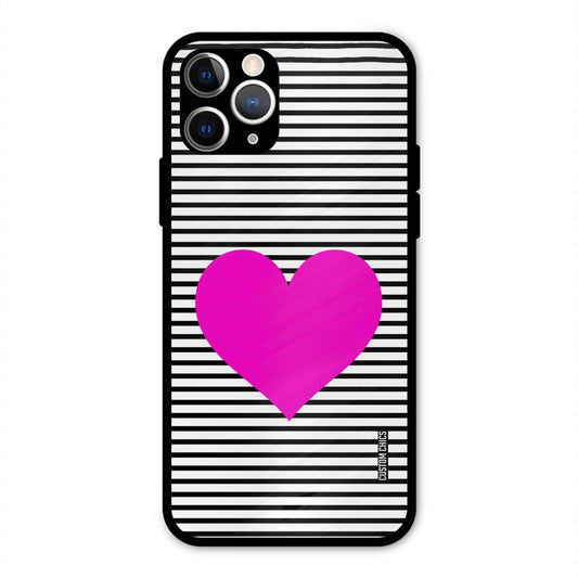 Pattern heart IPhone 11 Pro Max Mobile Back Cover - Aesthetic PrintShield Case