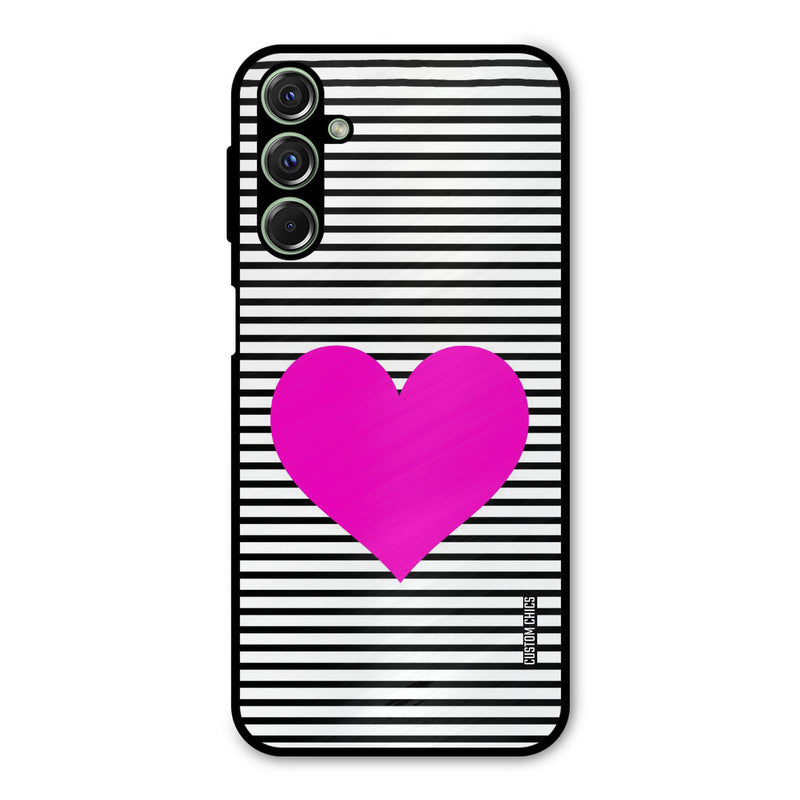 Pattern heart Samsung Galaxy M34 Mobile Back Cover - Aesthetic PrintShield Case