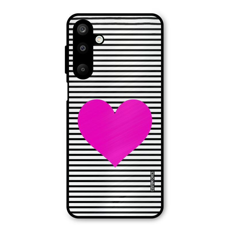 Pattern heart Samsung Galaxy M16 Mobile Back Cover - Aesthetic PrintShield Case