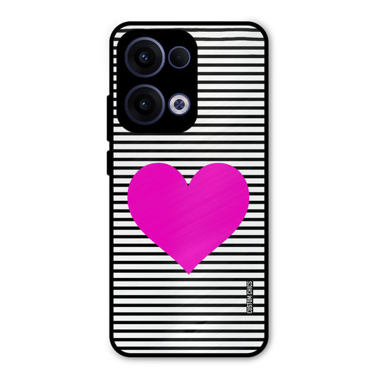 Pattern heart Oppo Reno 13 5G Mobile Back Cover - Aesthetic PrintShield Case