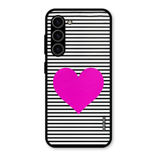Pattern heart Samsung Galaxy S23 Mobile Back Cover - Aesthetic PrintShield Case