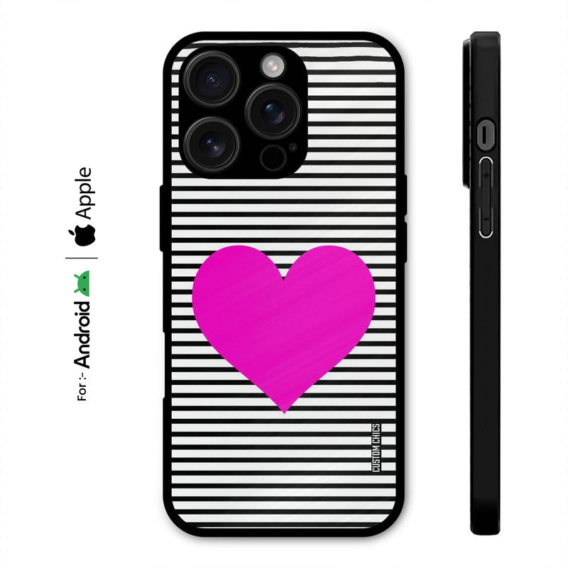 Pattern heart Case – Premium PrintShield Mobile Cover