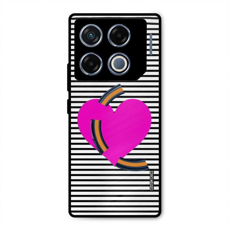 Pattern heart Infinix GT 20 Pro Mobile Back Cover - Aesthetic PrintShield Case
