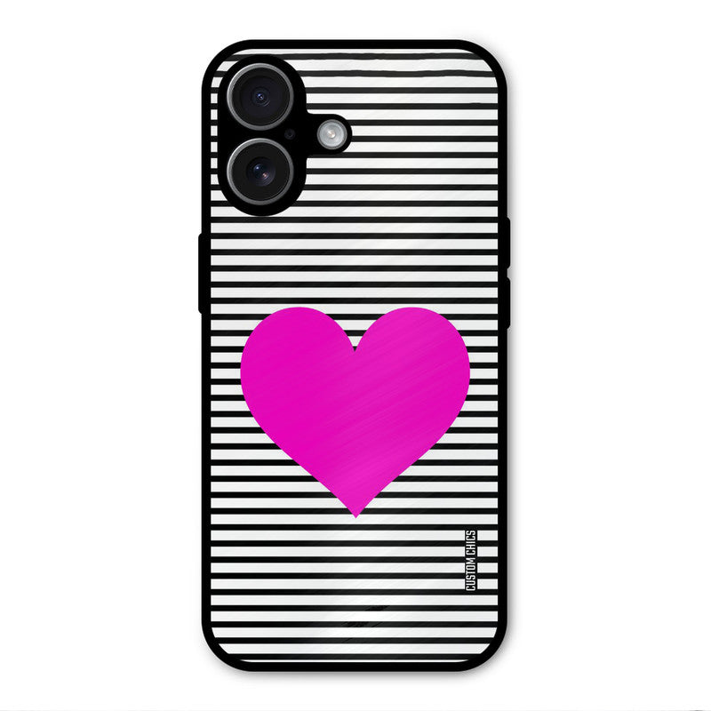 Pattern heart iPhone 17 Mobile Back Cover - Aesthetic PrintShield Case