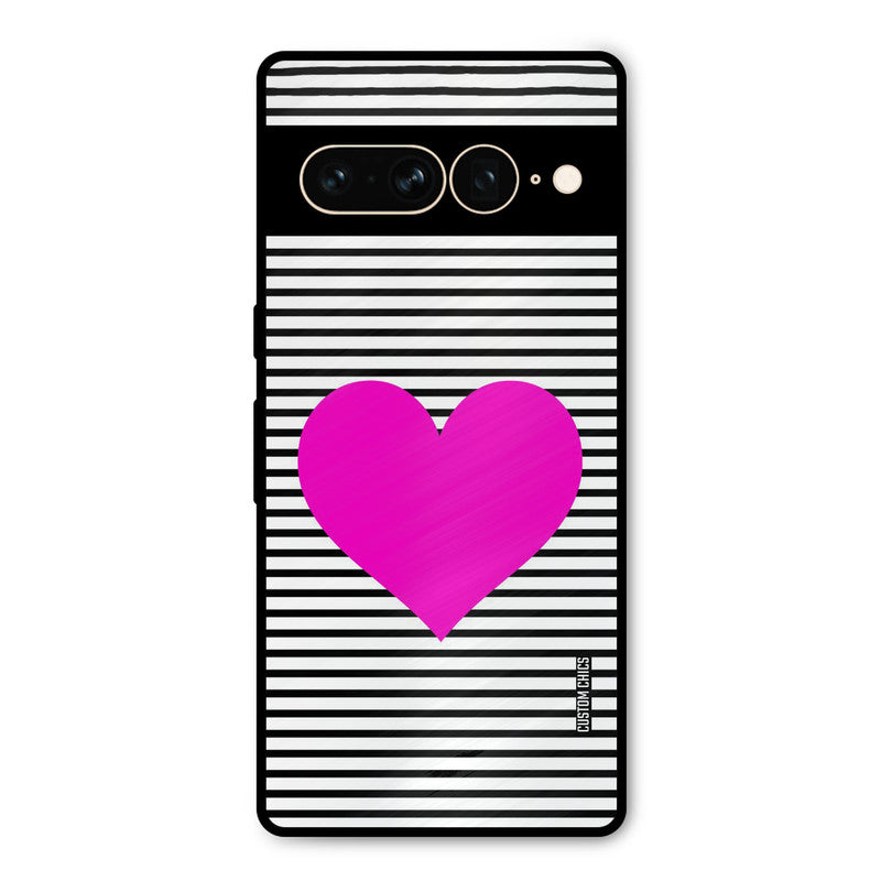 Pattern heart Google Pixel 7 Pro Mobile Back Cover - Aesthetic PrintShield Case