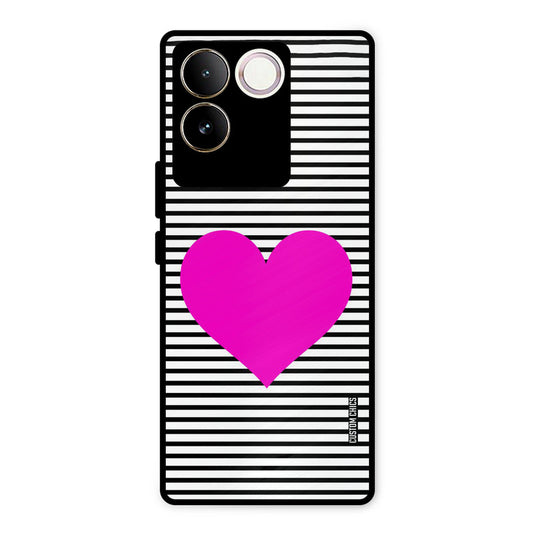 Pattern heart Vivo T2 Pro Mobile Back Cover - Aesthetic PrintShield Case