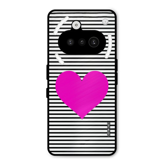 Pattern heart Nothing Phone 3A Mobile Back Cover - Aesthetic PrintShield Case