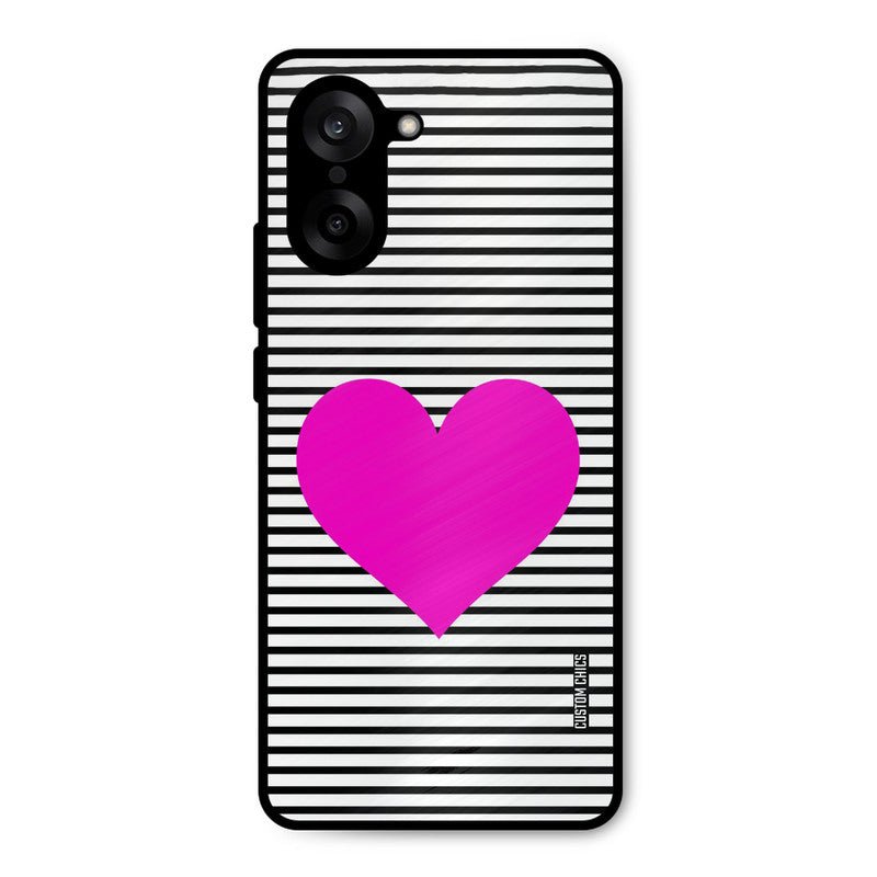 Pattern heart Oneplus Nord CE5 Mobile Back Cover - Aesthetic PrintShield Case