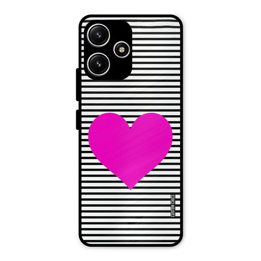 Pattern heart Redmi 12 5G Mobile Back Cover - Aesthetic PrintShield Case