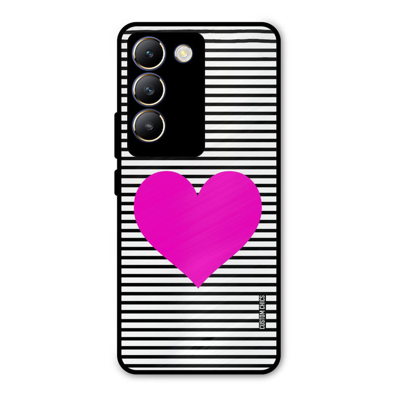 Pattern heart Vivo Y200e Mobile Back Cover - Aesthetic PrintShield Case