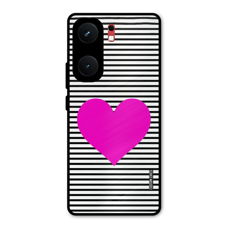 Pattern heart iQOO Neo 9 Pro Mobile Back Cover - Aesthetic PrintShield Case