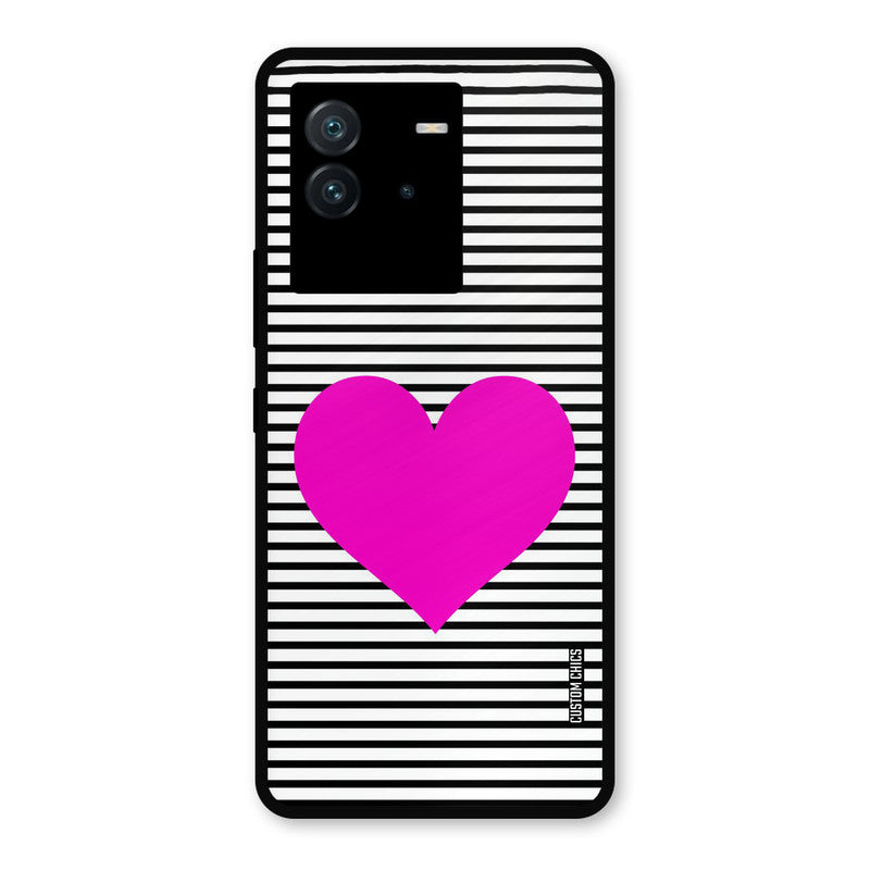 Pattern heart iQoo Neo 6 Mobile Back Cover - Aesthetic PrintShield Case