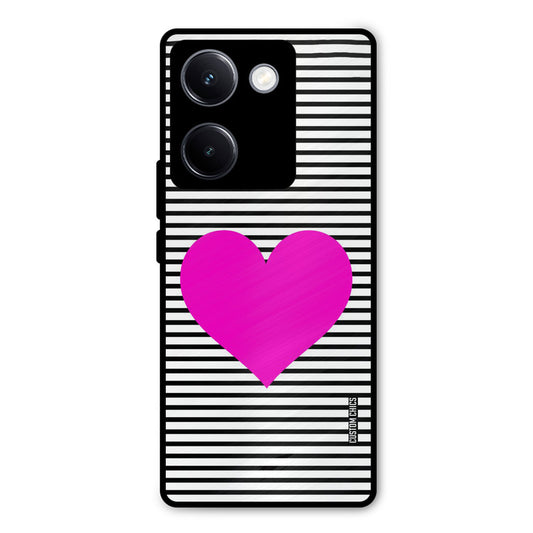 Pattern heart Vivo Y300 Plus Mobile Back Cover - Aesthetic PrintShield Case