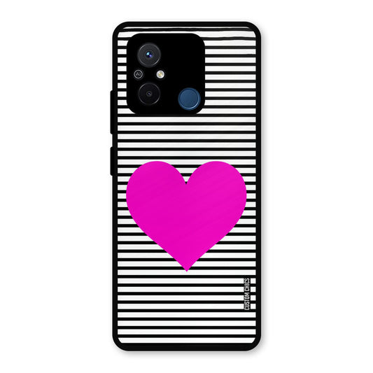 Pattern heart Redmi 12c Mobile Back Cover - Aesthetic PrintShield Case