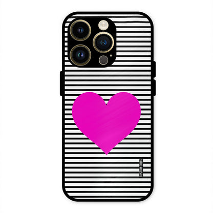 Pattern heart iPhone 14 Pro Max Mobile Back Cover - Aesthetic PrintShield Case