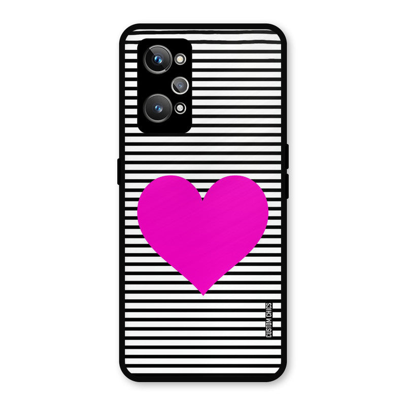 Pattern heart Realme GT 2 Mobile Back Cover - Aesthetic PrintShield Case