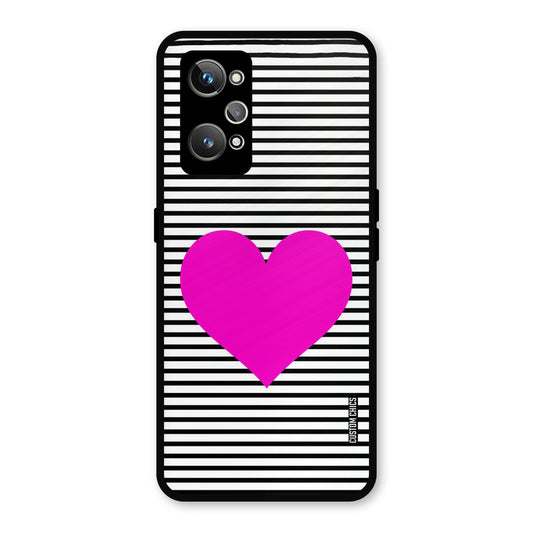 Pattern heart Realme GT 2 Mobile Back Cover - Aesthetic PrintShield Case