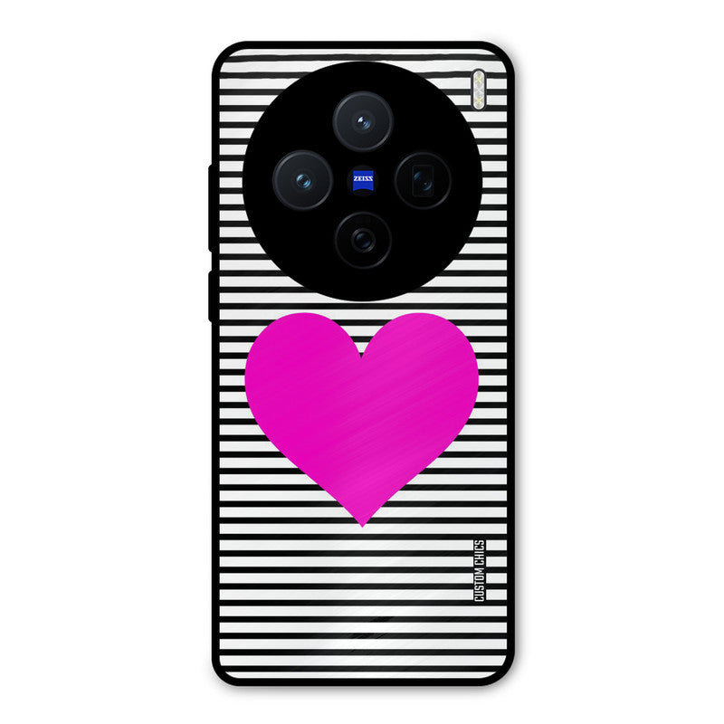 Pattern heart Vivo X200 Mobile Back Cover - Aesthetic PrintShield Case